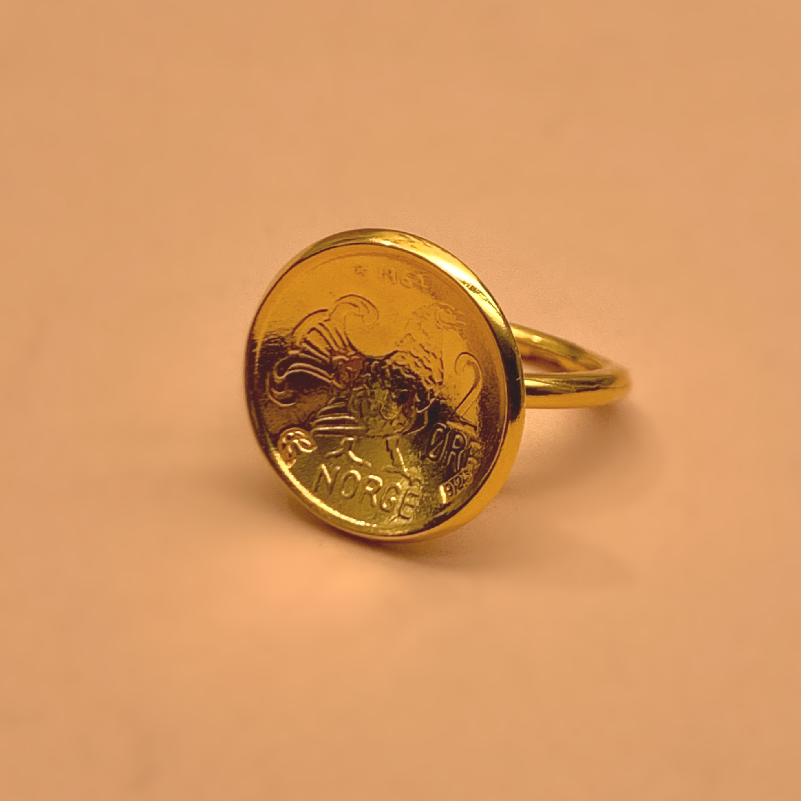 Gold coin ring « Product tags « Panchakanya Jewellers